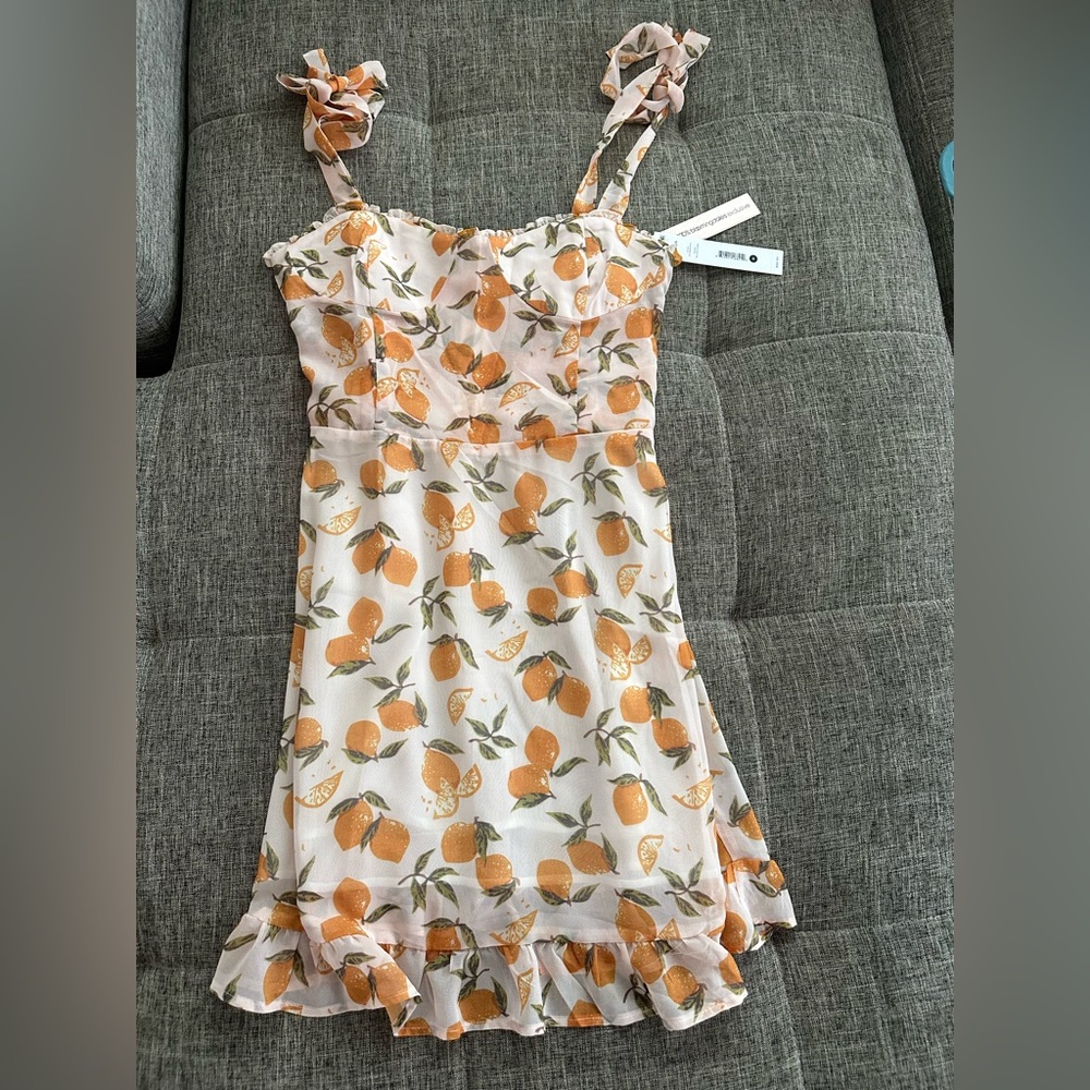 Brand New Clementine Print Summer Dress